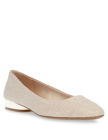 Anne Klein Carlie Flats Platinum | GSGUC88812