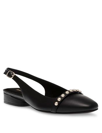 Anne Klein Cena Sling Back Flats Black | FSGHY89297