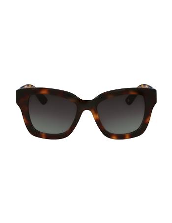 Anne Klein Classic Frame Sunglasses Square orange | SGEAH15894