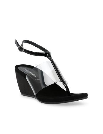 Anne Klein Ivana Wedges Black | ZSGMJ60597