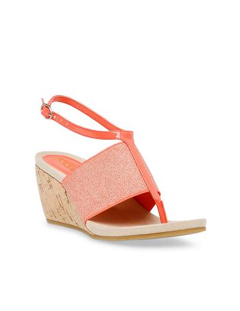 Anne Klein Ivana Wedges orange | PSGQX91226