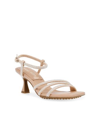 Anne Klein Jelyssa-C Sandal Best Sellers Beige | FSGUI72068