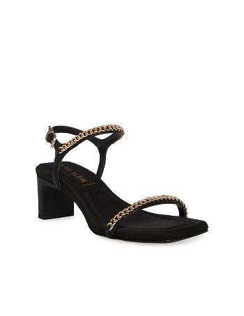 Anne Klein Jiana Sandals Black | ZSGMJ98306