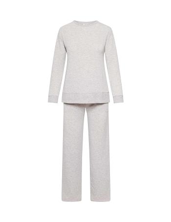 Anne Klein Long Sleeve Pajama Set Sleepwear Grey | SGIIZ22641