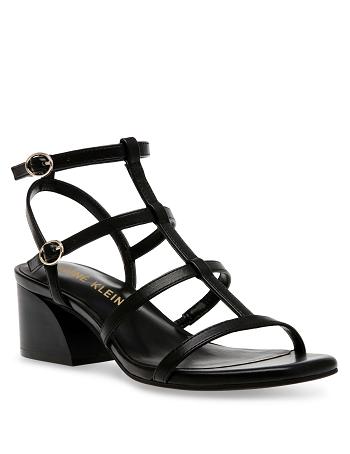 Anne Klein Matilda Dress Sandals Black | XSGBH40751