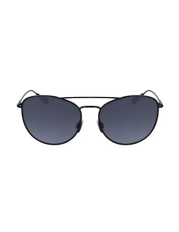 Anne Klein Metal Trendy Aviator Sunglasses Average Size Blue | SGNEJ87885