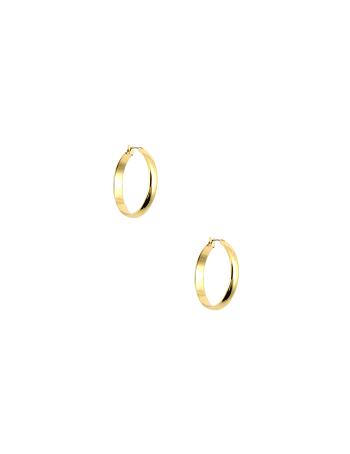 Anne Klein Small Gold-Tone Hoop Earrings Gold | SGJKU84533