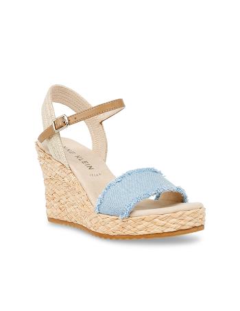 Anne Klein Wylie Wedges Blue | LSGSX93983