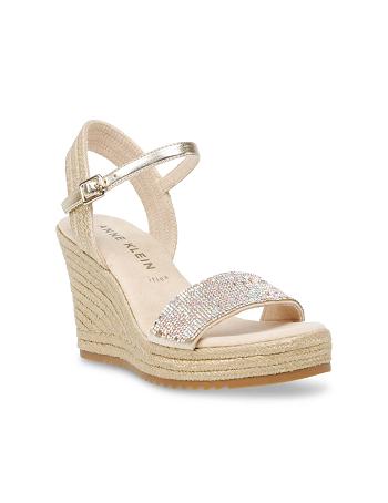 Anne Klein Wylie Wedges Platinum | QSGUV75208