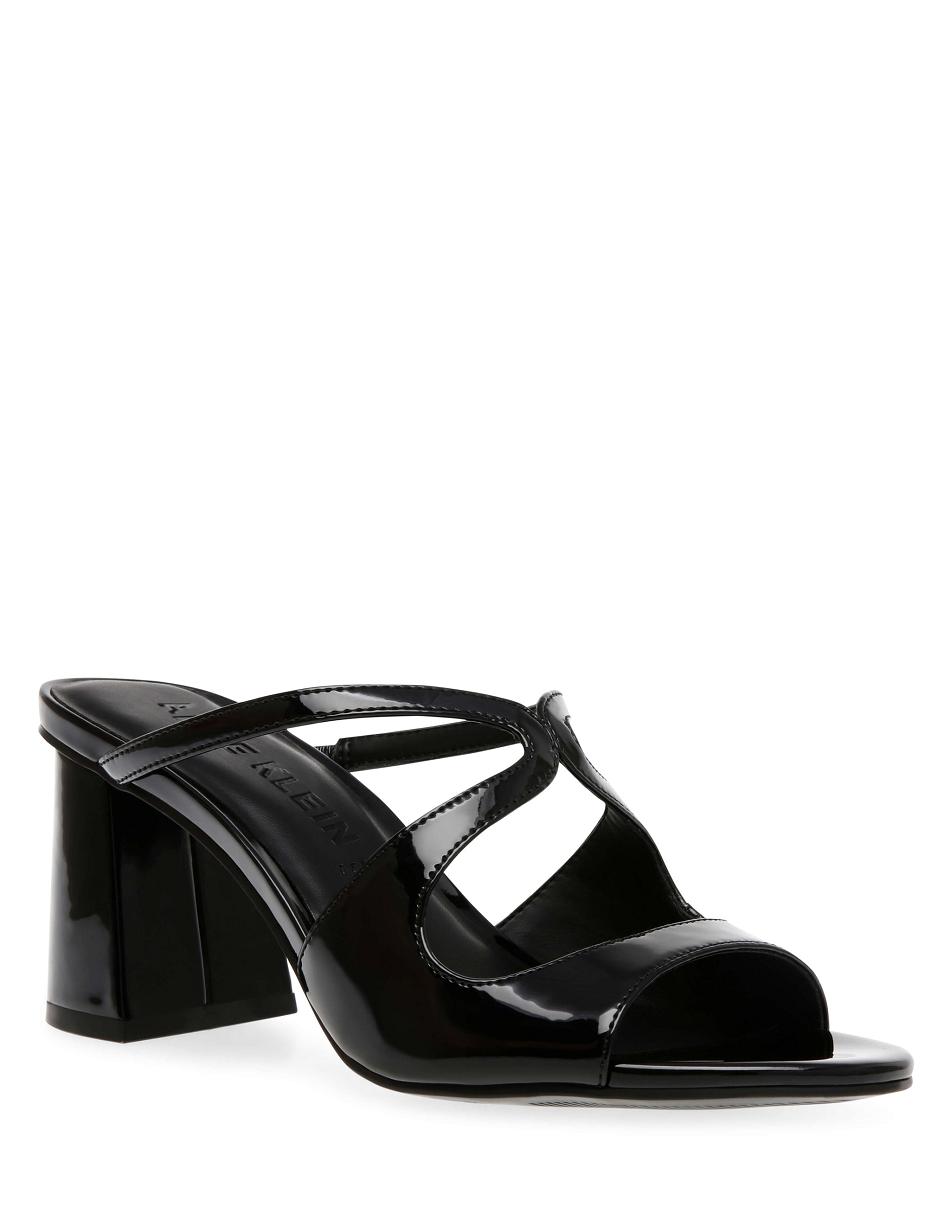 Anne Klein Aida Dress Sandal Heels Black | QSGWA25641