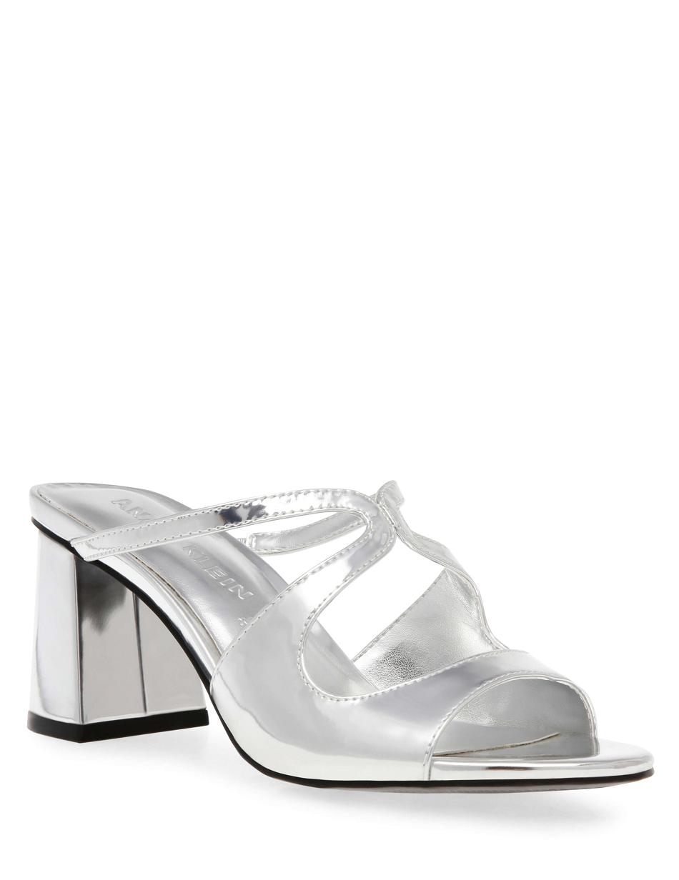 Anne Klein Aida Dress Sandal Heels Silver | SGJKU47203