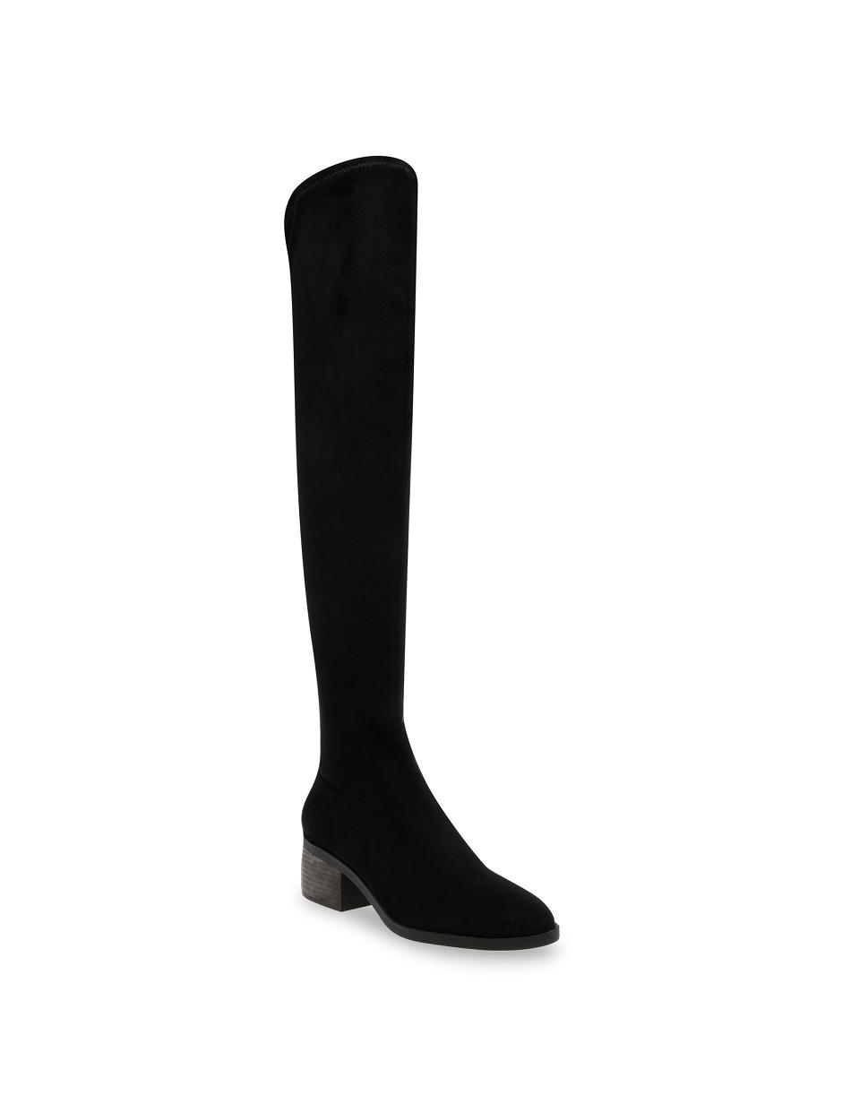 Anne Klein Ainsley Over The Knee Boots Black | BSGSO68434