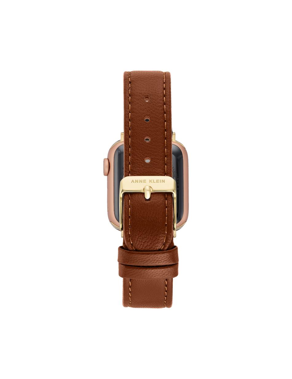 Anne Klein Band for Apple Watch® Leather Black / brown | XSGGW31067