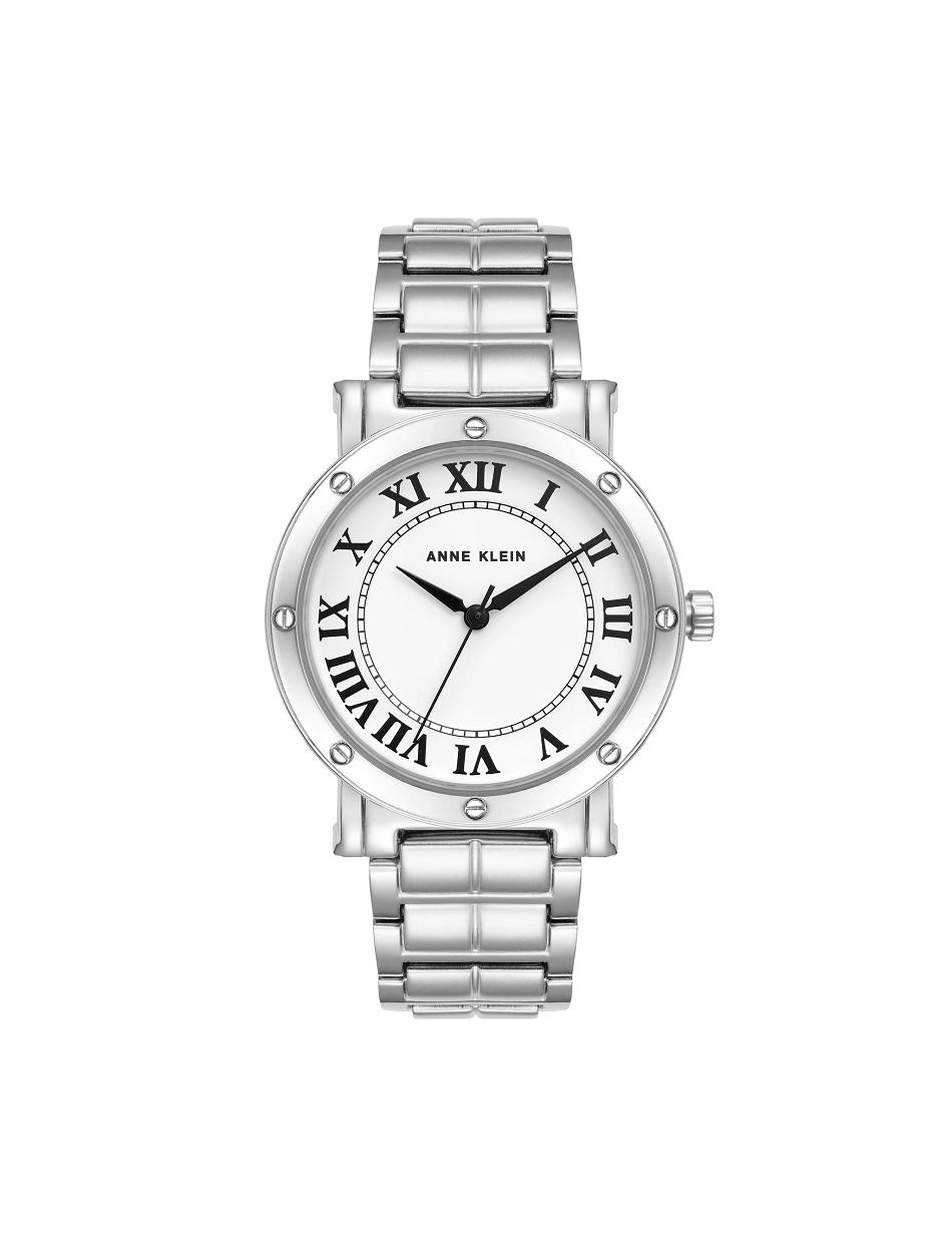 Anne Klein Boyfriend Everyday Bracelet Watch Metals Silver | SGQCS11715