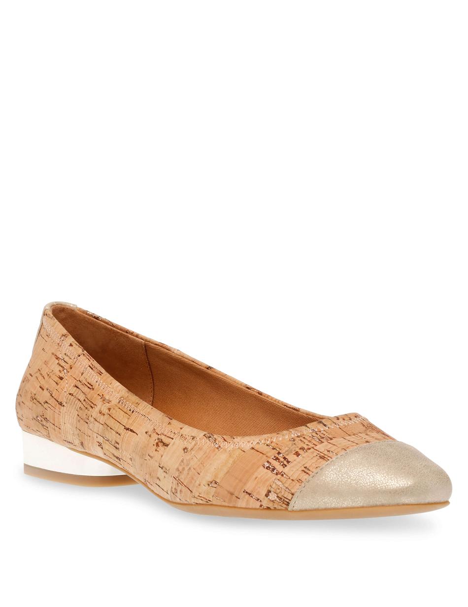 Anne Klein Carlie Flats Gold | XSGGW98973