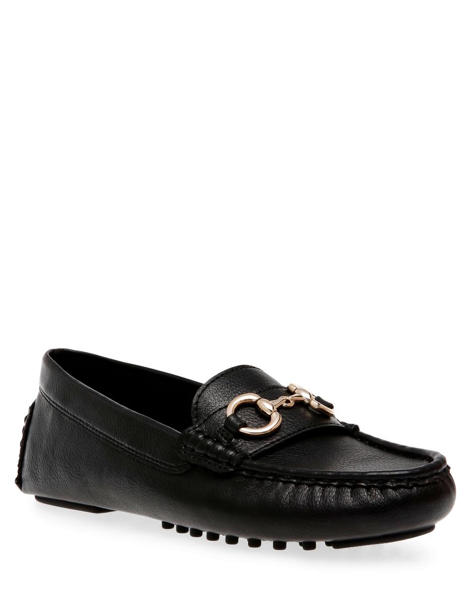 Anne Klein Celeste Moc Flats Black | SGQCS93903