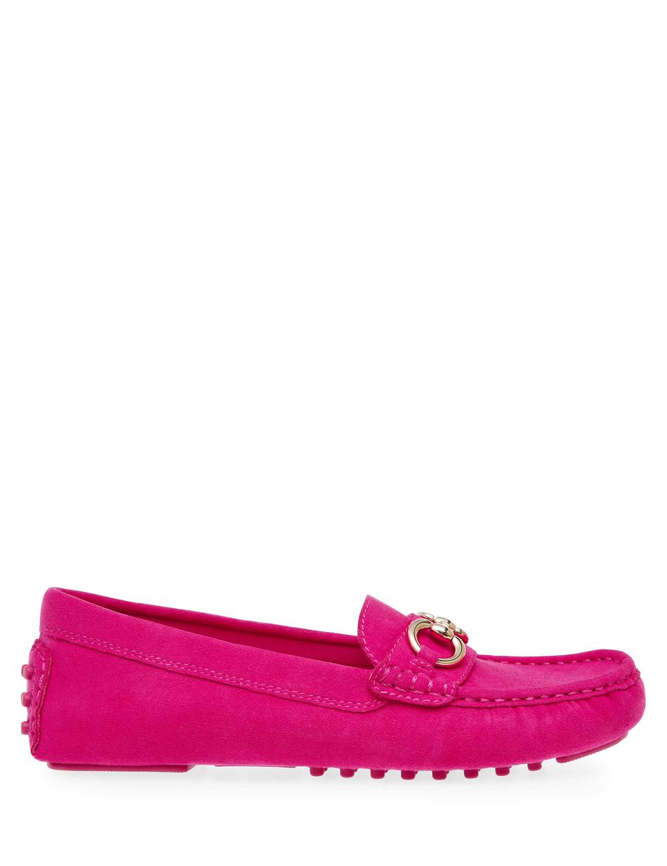 Anne Klein Celeste Moc Flats Pink | ZSGMJ34278