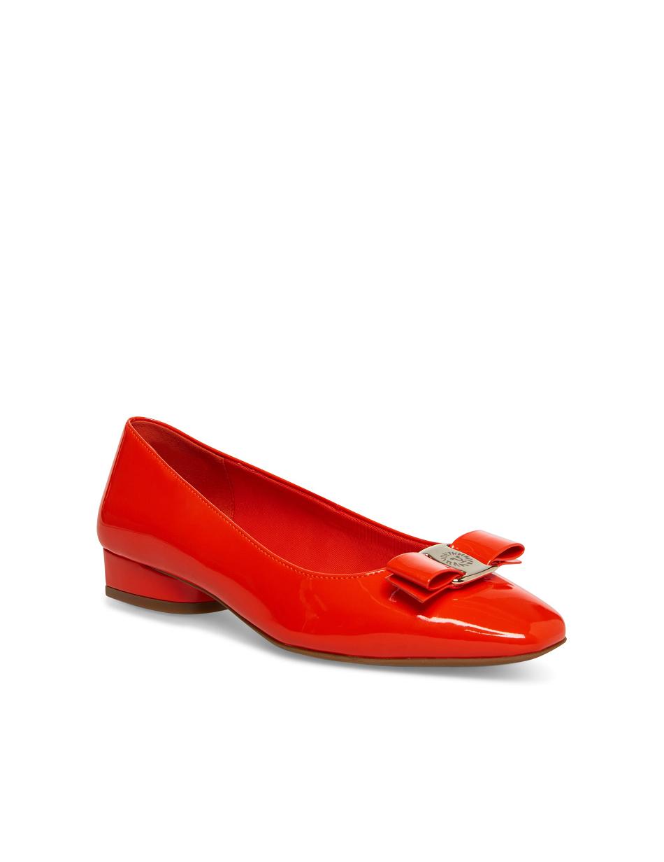 Anne Klein Charleston Flats Red | YSGGT80774