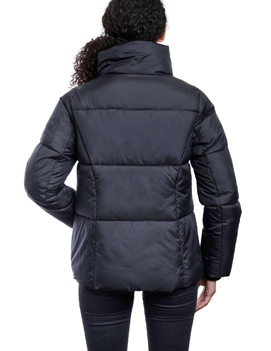 Anne Klein Consider It Short Puffer Jacket Outerwear Black | ESGVG24502