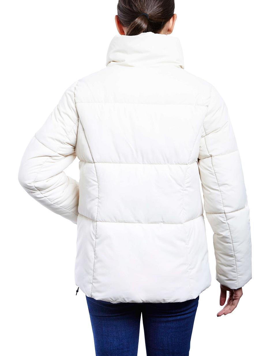 Anne Klein Consider It Short Puffer Jacket Outerwear White | ZSGNQ39380