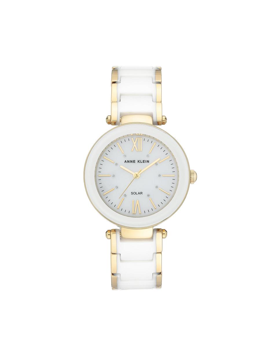 Anne Klein Considered Solar Powered Watch Ceramics White | SGICD23461