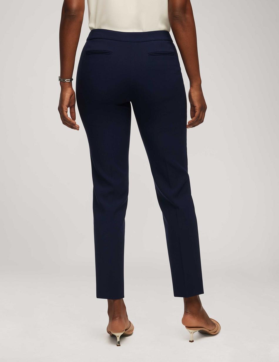 Anne Klein Contour Stretch Bowie Pant Best Sellers Blue | ZSGMJ61292