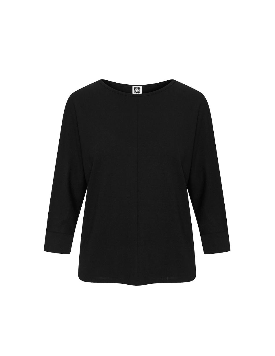 Anne Klein Dolman Seam Pullover Best Sellers Black | ASGWC12308