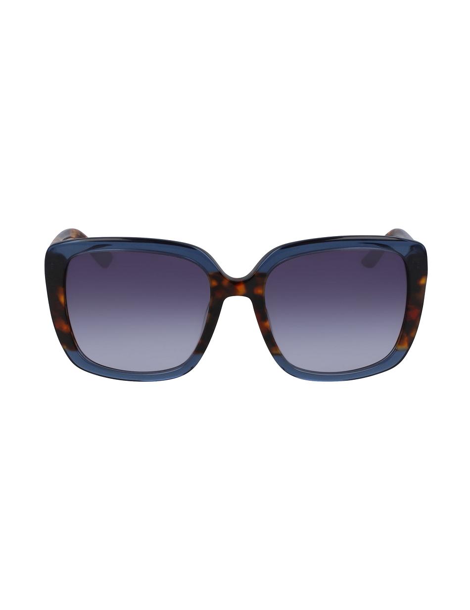 Anne Klein Frame Sunglasses Oversized Blue | YSGGT98492