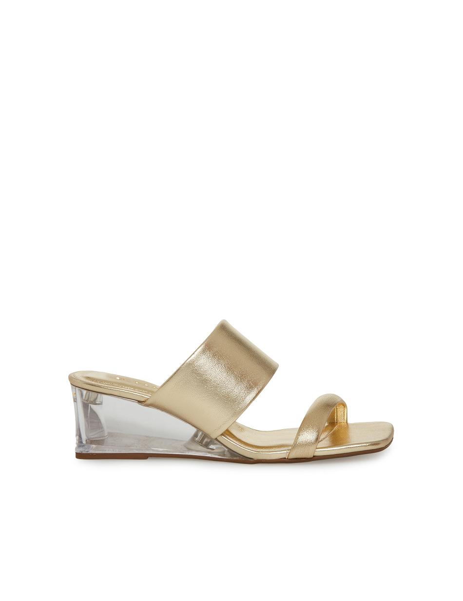 Anne Klein Gaia Sandals Gold | SGQAV71716