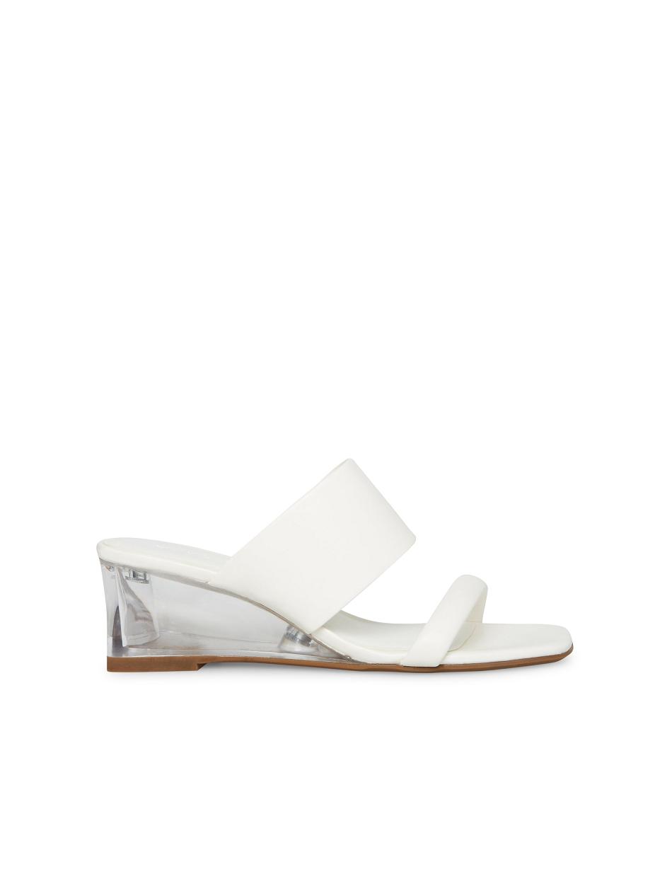 Anne Klein Gaia Sandals White | SGJKU68355