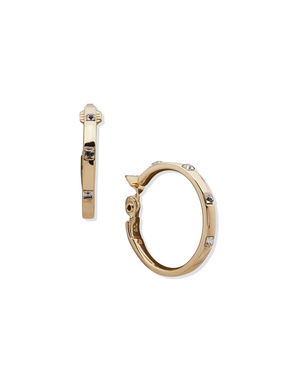 Anne Klein Gold-Tone 38mm Hoop Clip Earrings Gold | BSGSO35416