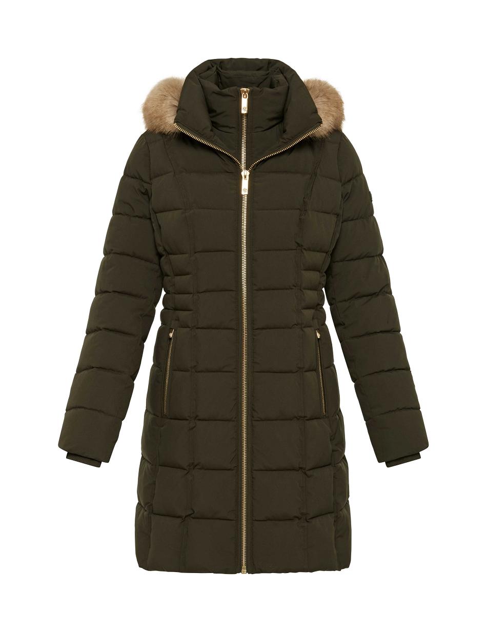 Anne Klein Hooded Puffer Coat Outerwear deep green | DSGVO82068