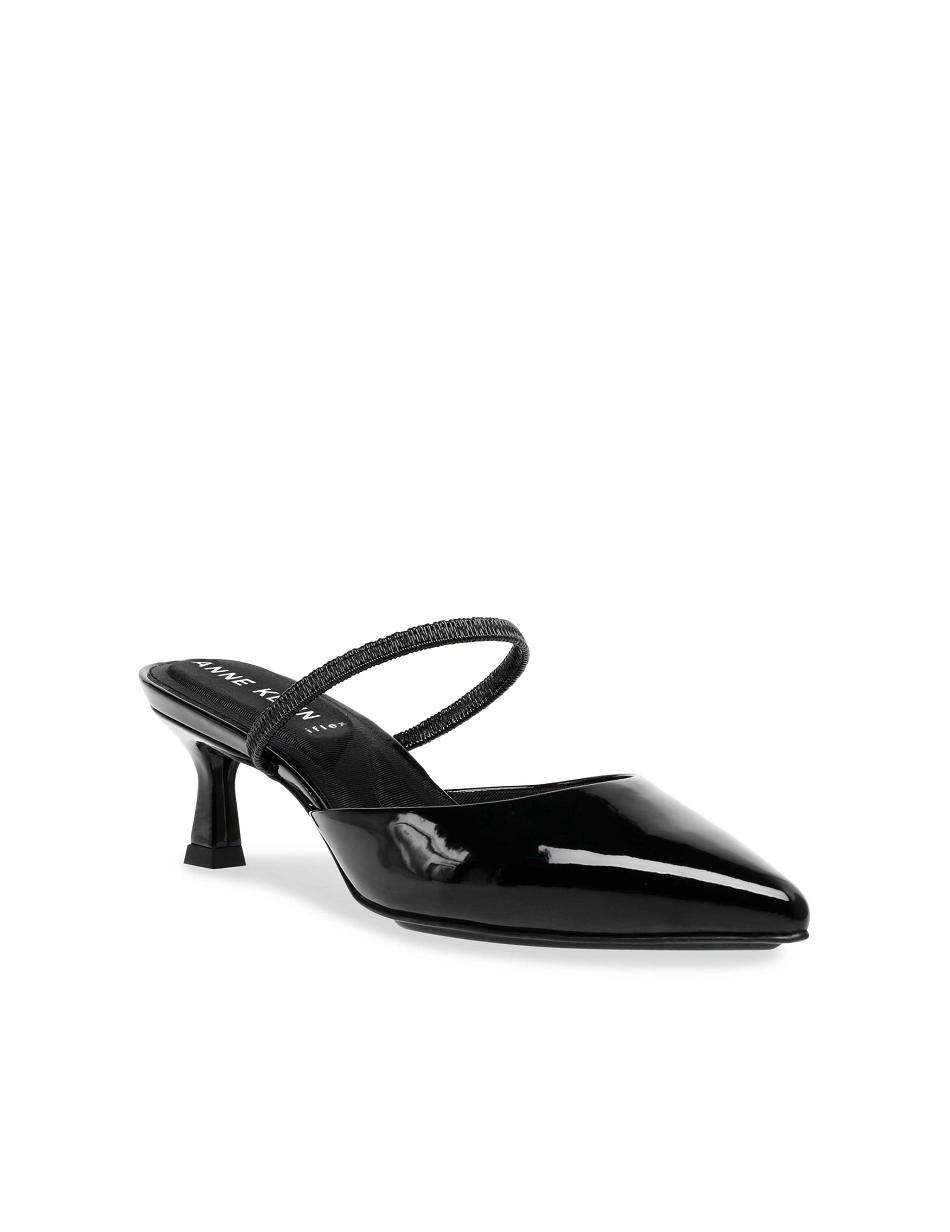 Anne Klein Iella Convertible Pump Heels Black | TSGWZ14198