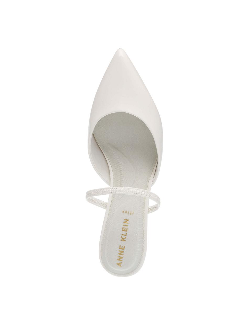 Anne Klein Iella Convertible Sling Back Heels White | LSGSX31741