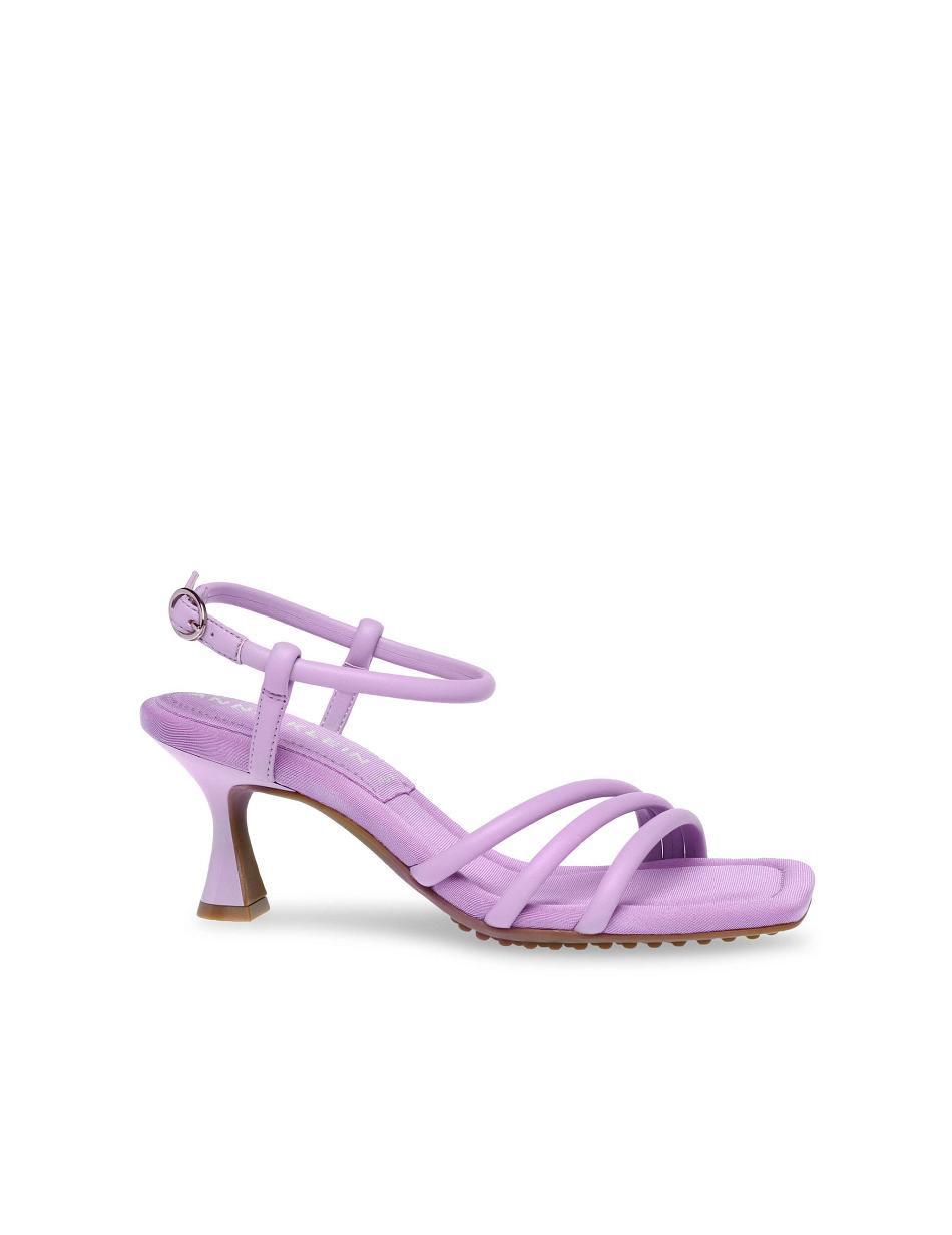 Anne Klein Jelyssa Sandal Heels Purple | BSGSO75622