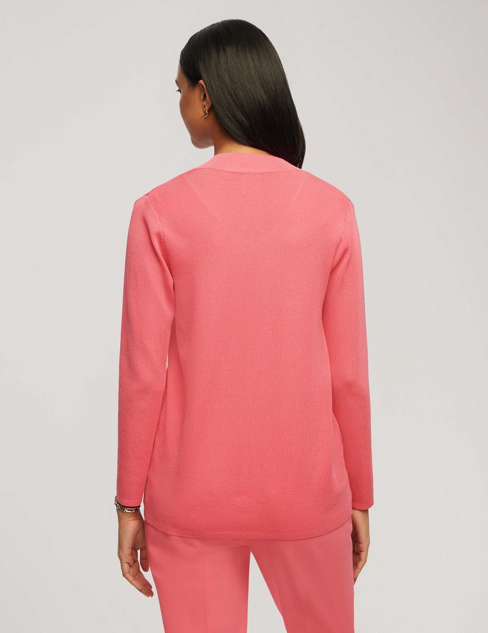 Anne Klein Malibu Cardigan Sweaters Pink | ASGWC97176