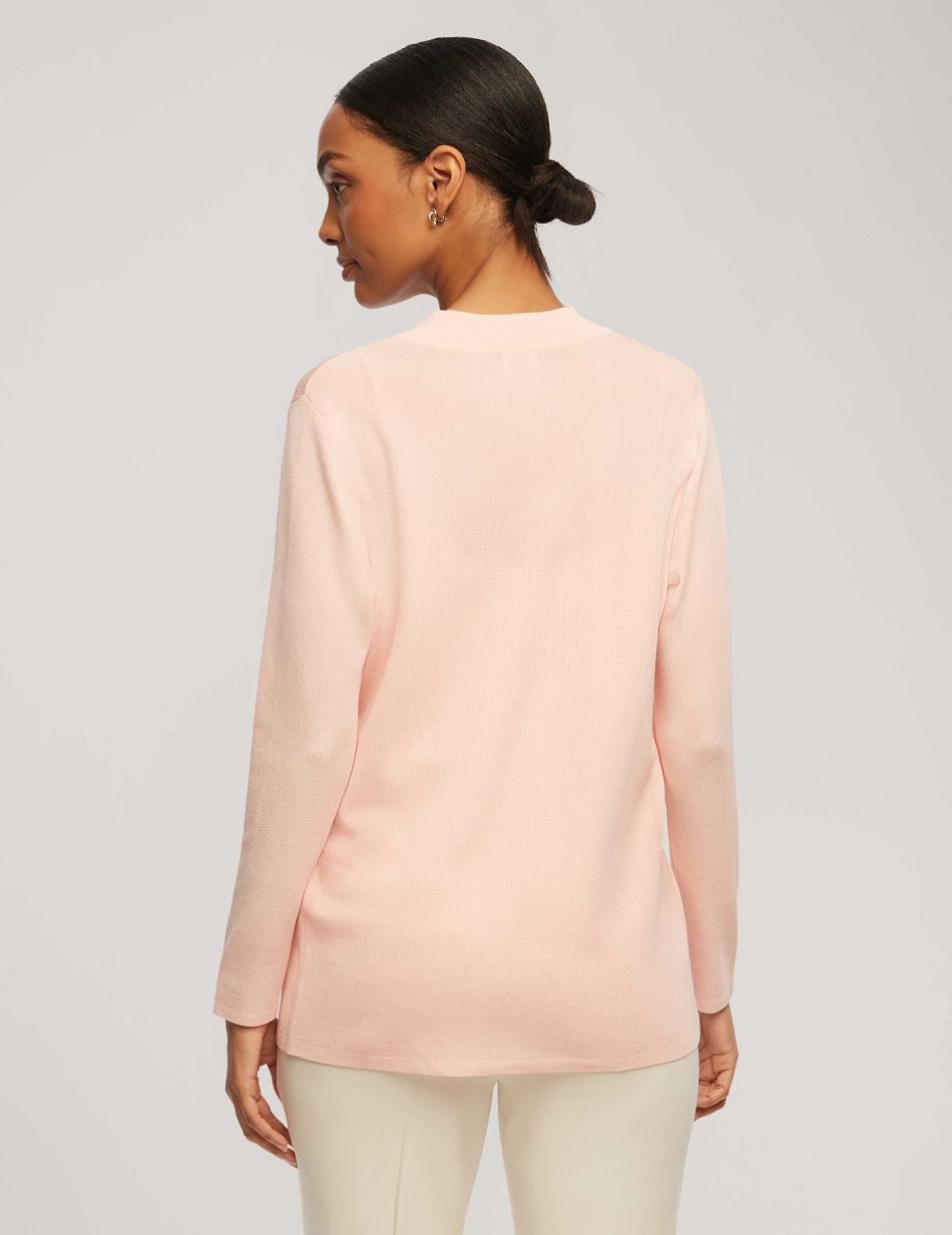 Anne Klein Malibu Cardigan Sweaters Pink | LSGTR95094