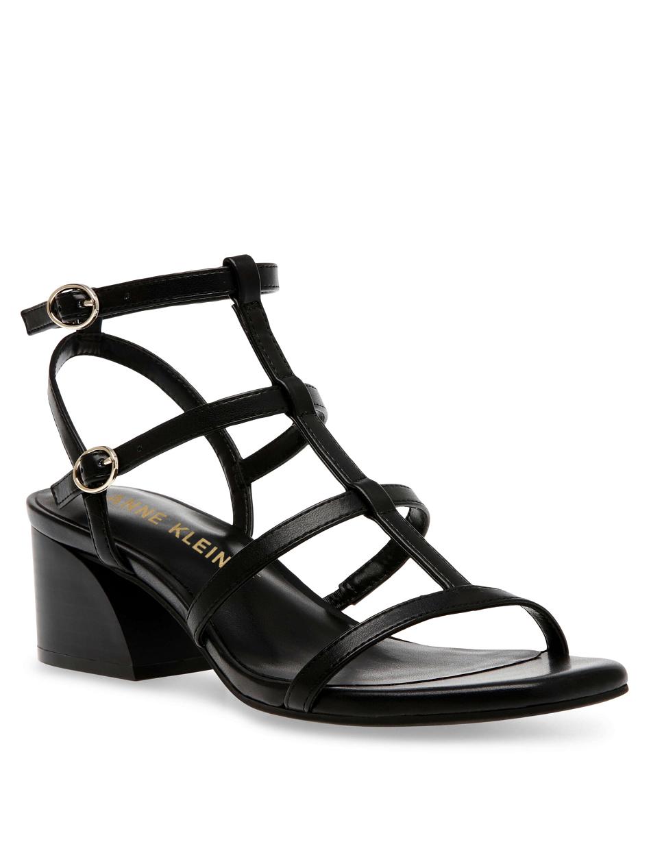 Anne Klein Matilda Dress Sandals Black | XSGBH40751