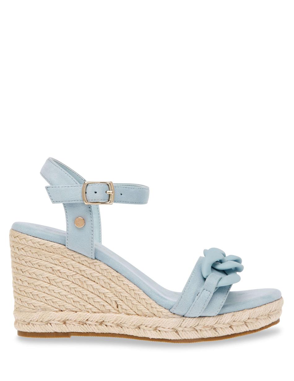 Anne Klein Melluso Dress Wedges Sandals Blue | ZSGNQ91972