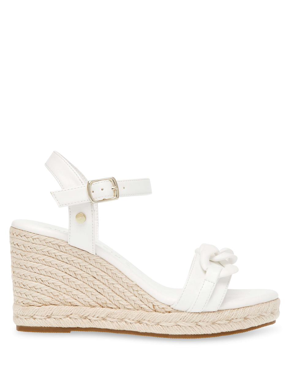 Anne Klein Melluso Dresss Wedges White | SGJBT57062