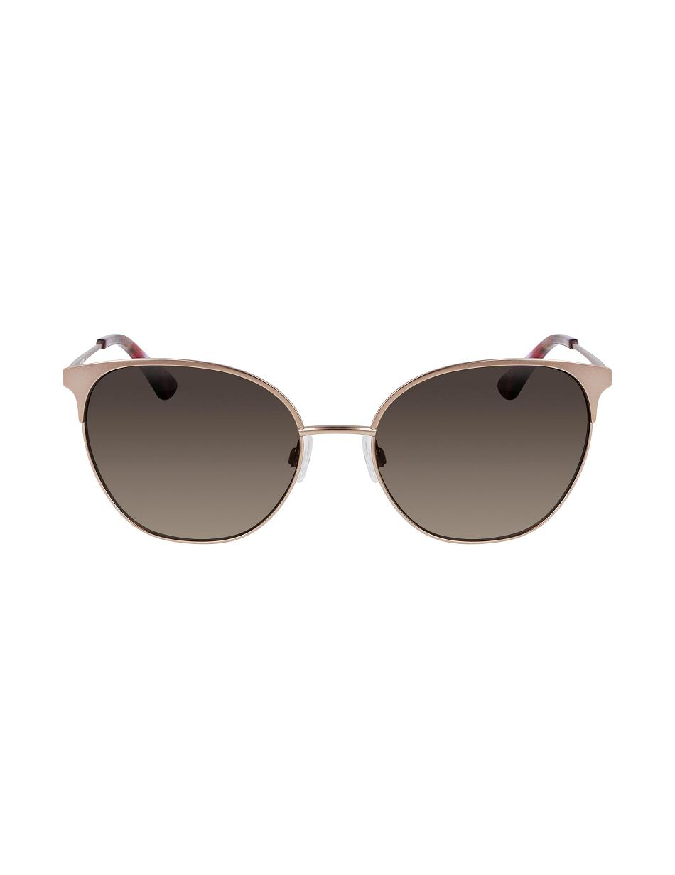 Anne Klein Metal Sunglasses Round Rose / Gold | SGDYB33760