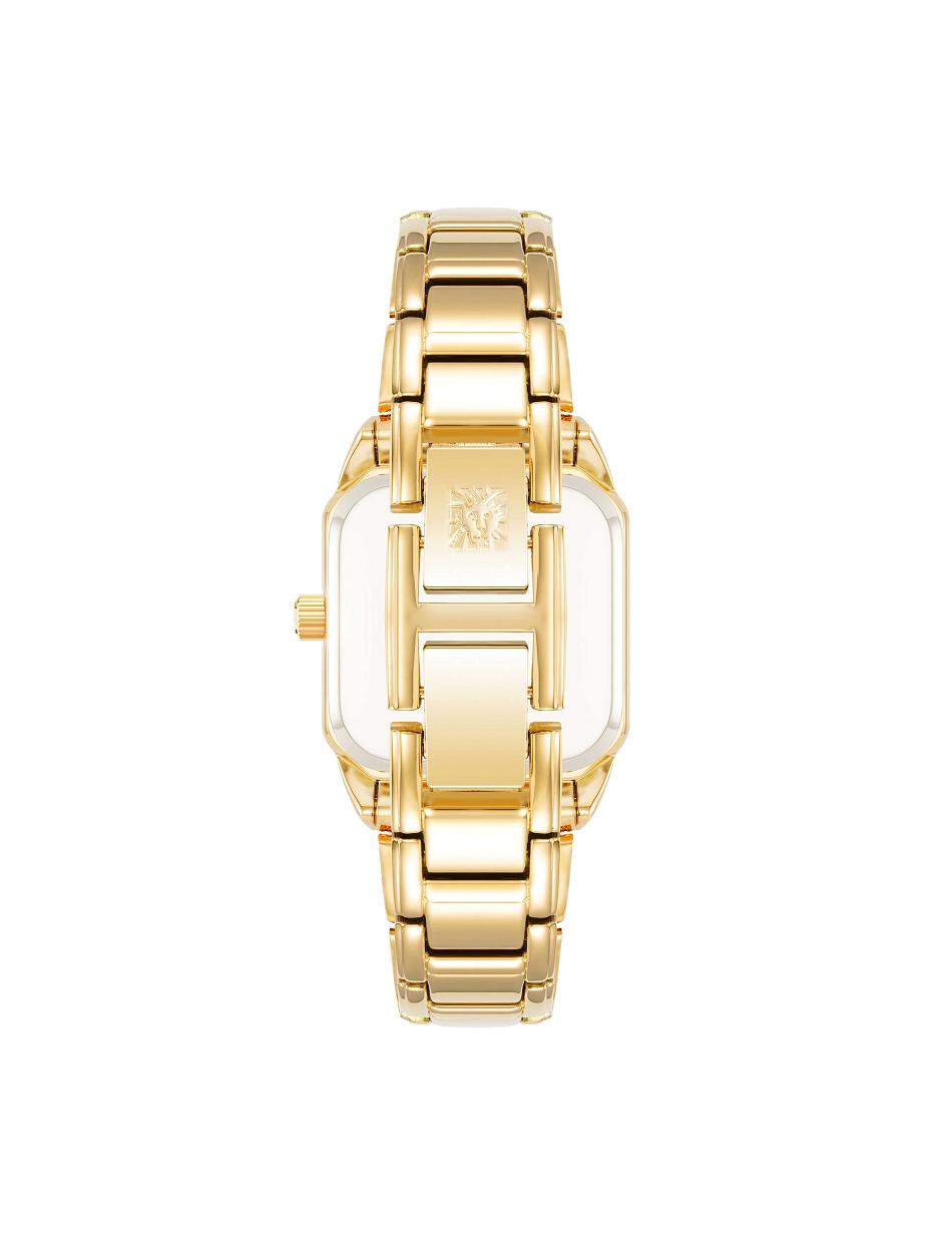 Anne Klein Modern Square Case Watch Metals Gold | LSGTR96822