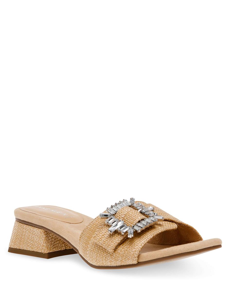 Anne Klein Nolita Dresss Sandals Beige | LSGTR95758