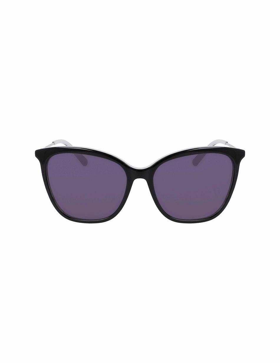 Anne Klein Oversized Sunglasses Square Black | MSGHR98106