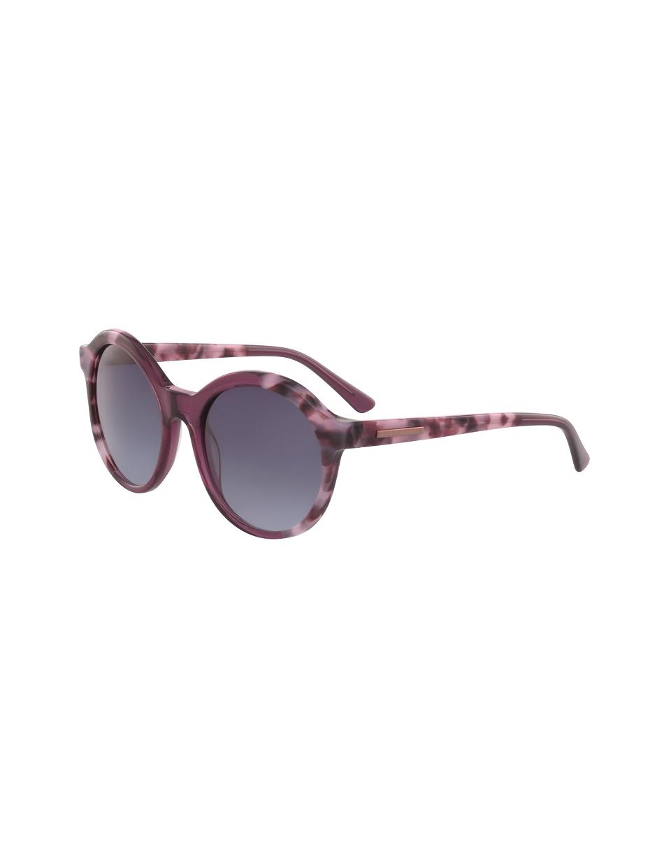 Anne Klein Plum Frame Sunglasses Round Purple | LSGSX93574