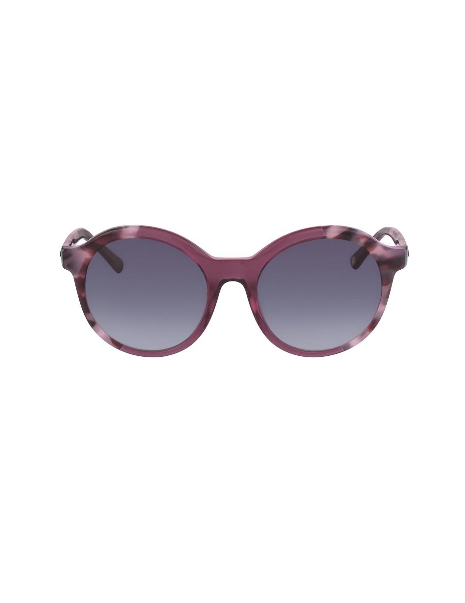 Anne Klein Plum Frame Sunglasses Round Purple | LSGSX93574