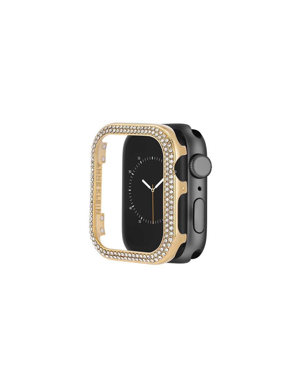 Anne Klein Premium Crystals Protective Case Cover for Apple Watch® Best Sellers Gold | GSGUC25346