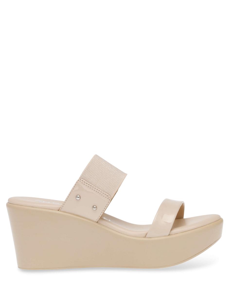 Anne Klein Pylos Platform Sandals Beige | MSGHR80696