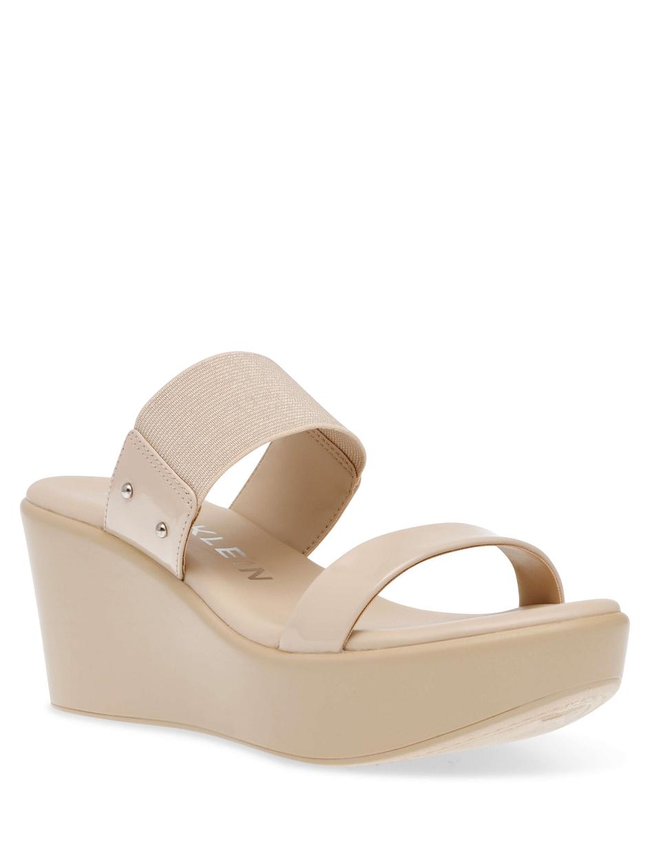 Anne Klein Pylos Platform Sandals Beige | MSGHR80696