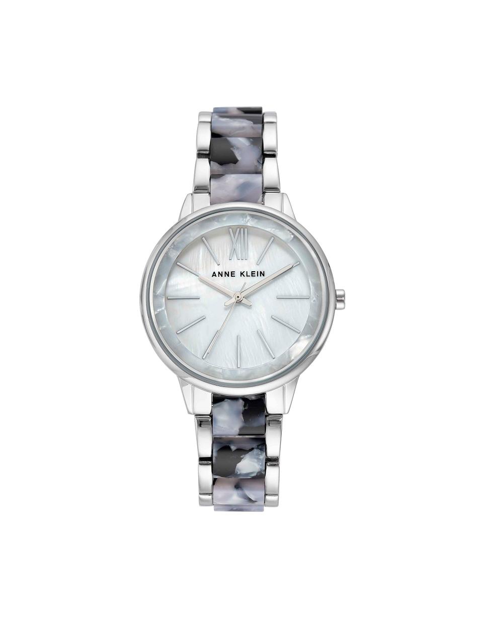 Anne Klein Resin Link Watch Metals Silver | TSGPQ81651